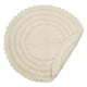 thumbnail image 2 of Alfombra de baño DII Crochet Collection, reversible, redonda, 70 cm, 2 of 8