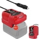 thumbnail image 1 of Cargador Mini para Auto Compatible para Mil*wau*kee Batería de 18V de Ion de Litio Reemplazo para Estación de Carga de Ion de Litio, 1 of 7