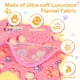 thumbnail image 3 of Manta para mascotas Uxcell, manta de franela con huellas impresas, 21x30 pulgadas, (rosa, 1 paquete 3), 3 of 7