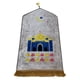 thumbnail image 3 of Alfombra De Oración Suave Y Gruesa De 50 Cm X 90 Cm Con Borlas, Alfombra De Oración De Viaje Para Arrodillarse, Color Blanco, 3 of 3