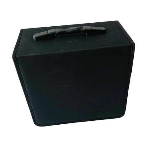 Bothyi - Estuche Para Cd Cartera Negra Funda Protectora Para Libros Juegos Disco 400Pcs Tela Oxford