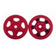 thumbnail image 3 of Cubos De Llanta Para Axial SCX24 Deadbolt C10 JLU B-17 RC Rock Crawler Rojo, 3 of 5