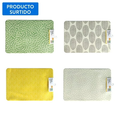 Set 4 Individuales Diseño Mantel De Pvc Estampado Surtido 1 Un Haus