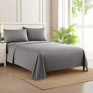 Citotools - Juego De Sábana 200 Hilos 2 Plazas 4 Piezas Variedad Colores