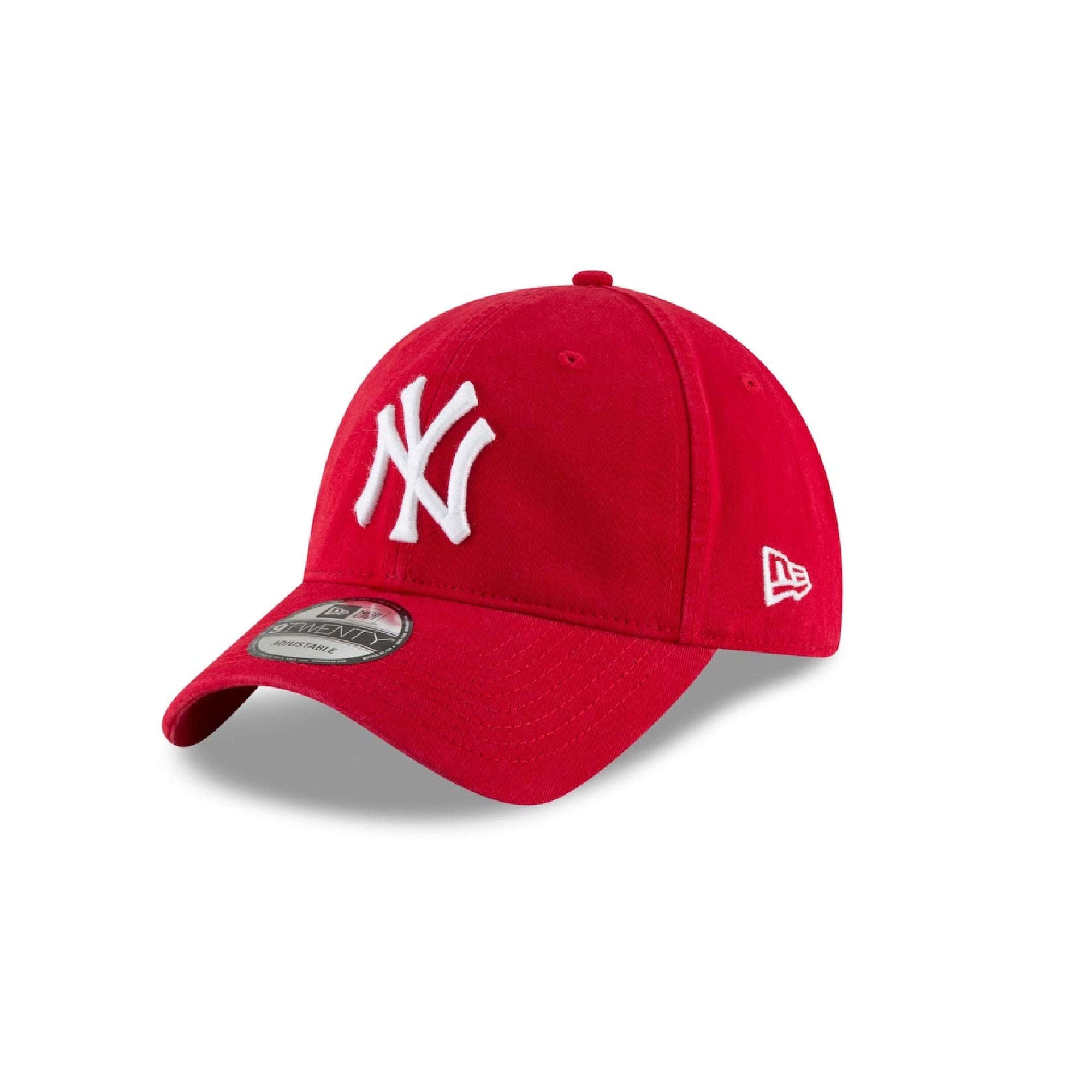 Gorra Ajustable De Algodón New Era 9twenty Roja De New York Yankees