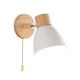 thumbnail image 1 of Aplique de luz de lámpara de pared Simple con interruptor de cable de tracción, accesorio de iluminación creativo para cocina, lectura, sala , Blanco, 1 of 5