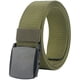 thumbnail image 1 of Cinturón de nailon para hombre, con hebilla de plástico, transpirable, para trabajo y deportes, 130cm, Verde, 1 of 6