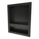 thumbnail image 1 of Estante de ducha empotrado doble Tile Redi negro 41x51x10 cm, 1 of 9