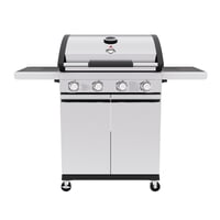 American Grill - Parrilla A Gas 4 Quemadores New York Inox