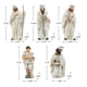 thumbnail image 2 of Set Figuras Navideñas Glitzhome Resina Marfil 12 Unidades, 2 of 3