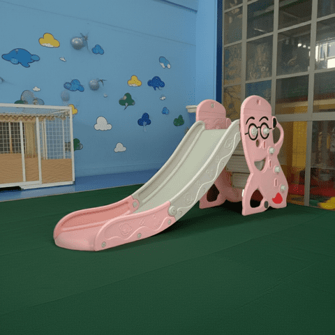 Igpro - Resbalin Banana 2 En 1 Con Aro Baloncesto Rosado