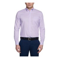 Camisa Tommy Hilfiger Para Hombre, No Planchada, Lila Esmerilada