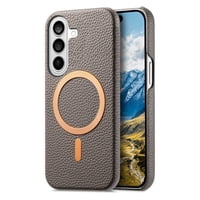 Funda Foxdock Para Samsung Galaxy S26 Pro Magnética, Protección Contra Caídas, Con Soporte Y Ranuras Para Tarjetas-Gris Plateado