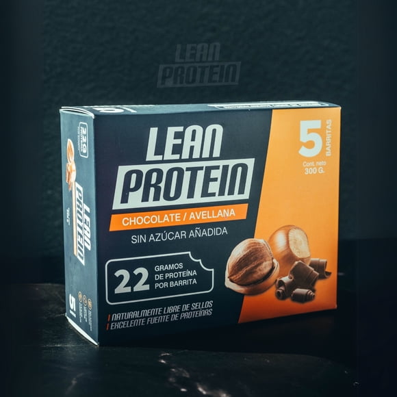 Barra 22 g Proteína Lean Protein Chocolate avellana