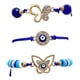 thumbnail image 1 of Pulseras Ojo Turco, Maripos Acero Inox, Buena Suerte Regalo Azul 9 Cm 19 Cm, 1 of 4