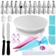 thumbnail image 1 of Kit de decoración de tartas Riccle, 88 unidades, con tocadiscos y bolsas, 1 of 9