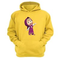 Genérico - Polerón Canguro Macha Amarillo Talla M Unisex