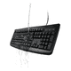 thumbnail image 2 of Teclado lavable alámbrico For Life Kensington negro, 2 of 3