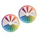 thumbnail image 1 of Pro Tattoo Nail Polish Pigment Mixing Wheel Tarjeta De Papel Guía De Mezcla 2pcs, 1 of 5