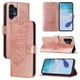thumbnail image 5 of Funda cartera mariposa para Samsung Galaxy A13 4G/5G con soporte y ranuras para tarjetas Oro rosa, 5 of 5