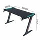 thumbnail image 2 of Escritorio Gamer Profesional 140x60x74cm Mesa Con Luces RGB, 2 of 4