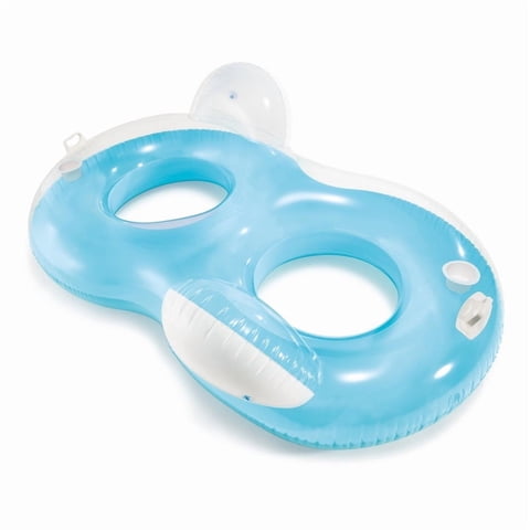 Flotador Asiento Inflable Para 2 Personas Intex