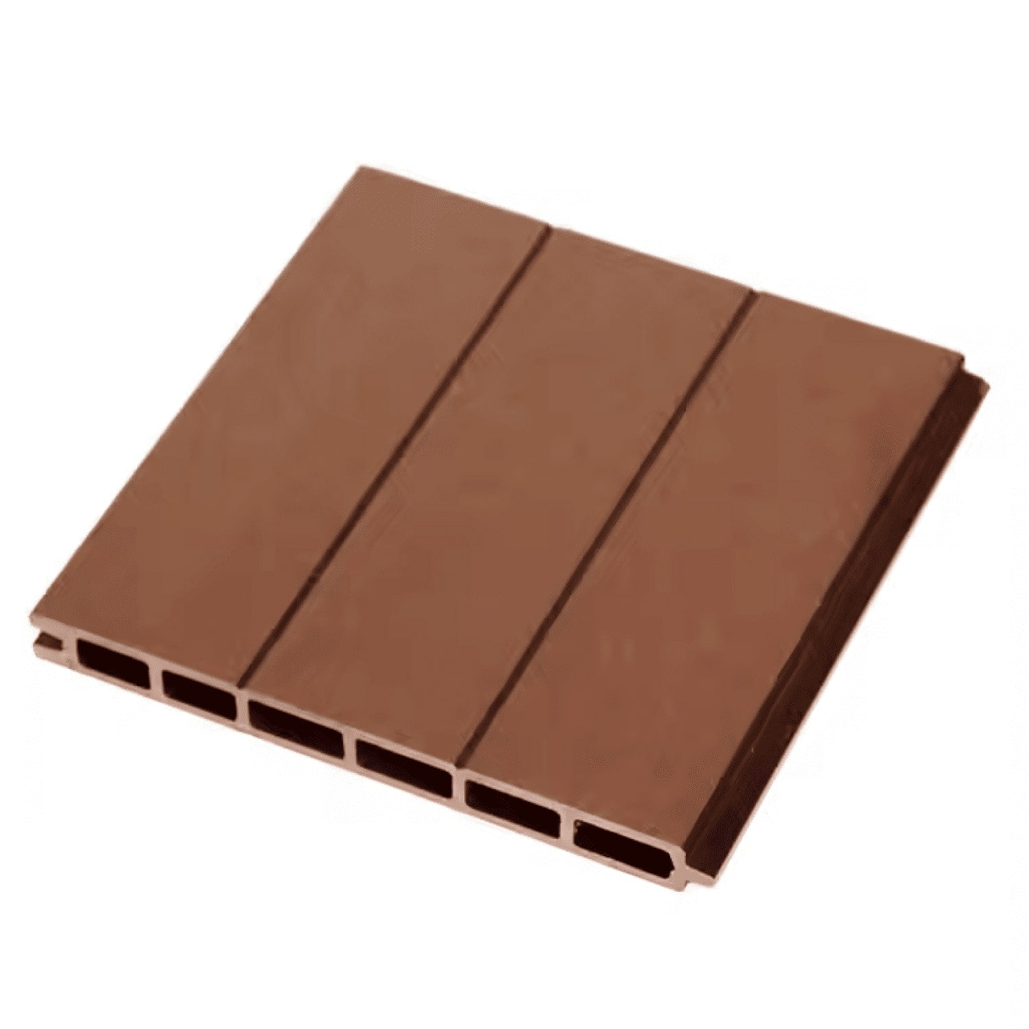 Klik Muebles - Pack De 5 Revestimientos Siding Wpc Exterior Color Madera