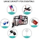 thumbnail image 4 of Bolsos cruzados para mujer, bolsos transparentes aprobados para estadios con correas de guitarra, bolso cruzado transparente, mochila transparente para eventos deportivos., 4 of 5