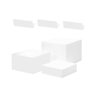 Bothyi - Juego De Mesa De Postre Con Elevador De Buffet De 3 Piezas Para Dulces, Cosméticos, Bodas L