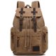 thumbnail image 1 of Mochila HuaChen Vintage Canvas con detalles en piel M32 Brown, 1 of 6