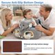 thumbnail image 4 of Silla de Apoyo para Bebé KEST NEST Elefante de Peluche Gris, 4 of 7