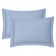 thumbnail image 1 of REGALWOVEN 2 Paquete de Fundas de Almohada de Algodón, Cierre de Sobre Refrigerante, Cubriendo Mujeres Hombres, Fundas de Almohada Resistentes a las Arrugas Azul Reina, 1 of 5