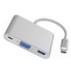 thumbnail image 1 of Hub Adaptador Usb Tipo C A Vga + Usb 3.0 + Usb-c Pc, 1 of 5