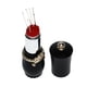 thumbnail image 2 of Soporte de cojín de agujas con forma de lápiz labial con agujas de coser de 5 piezas negro, 2 of 3