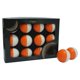 thumbnail image 1 of Bolas de Golf Nitro Eclipse 12 Unidades Blanco y Mandarina, 1 of 1