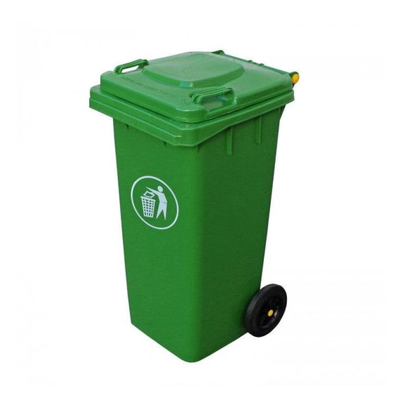 Contenedor Basura 240 Litros Verde