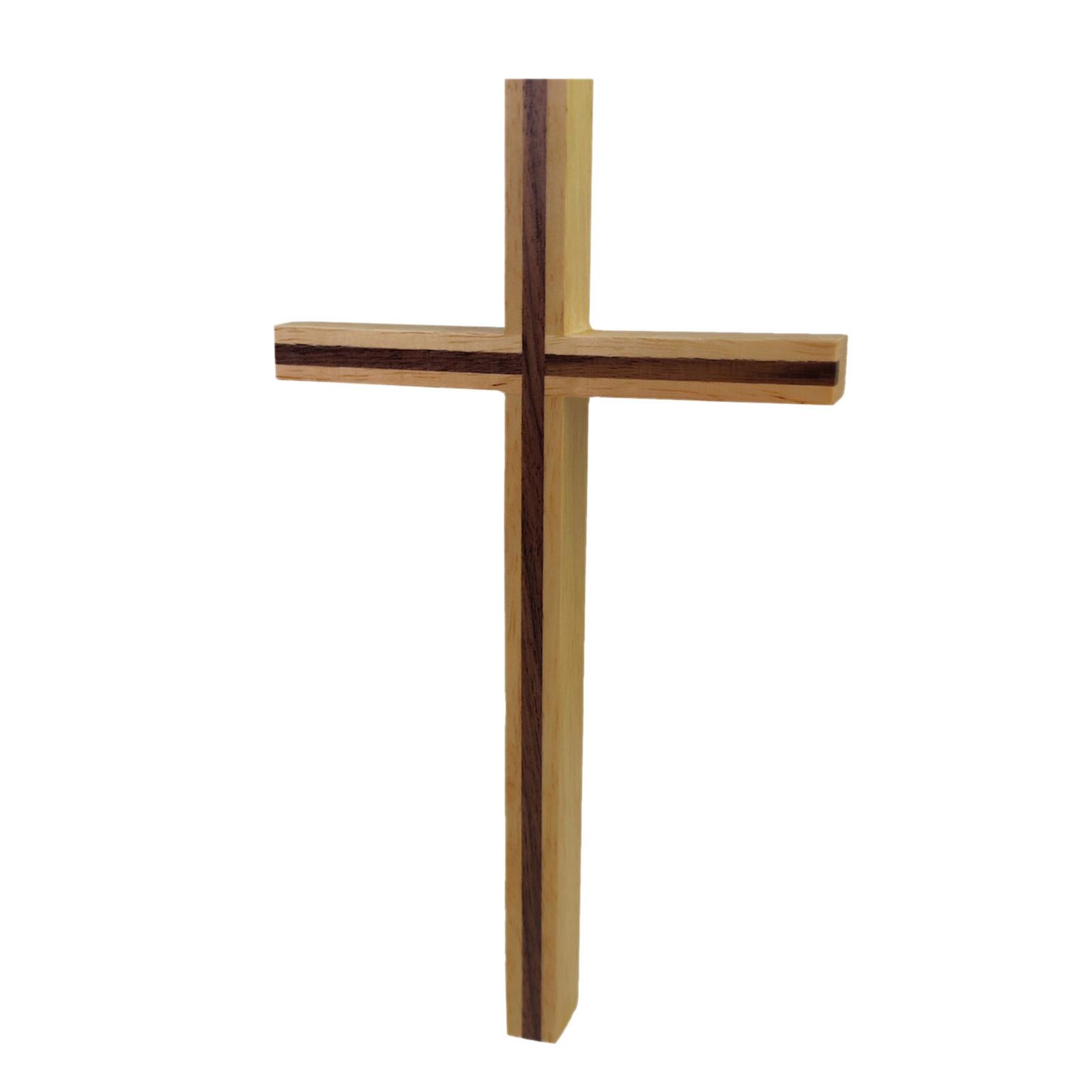 Bothyi - Colgante De Pared Crucifijo Jesús Cruz Cristiana Decoraciones Gabinete Sala De Estar