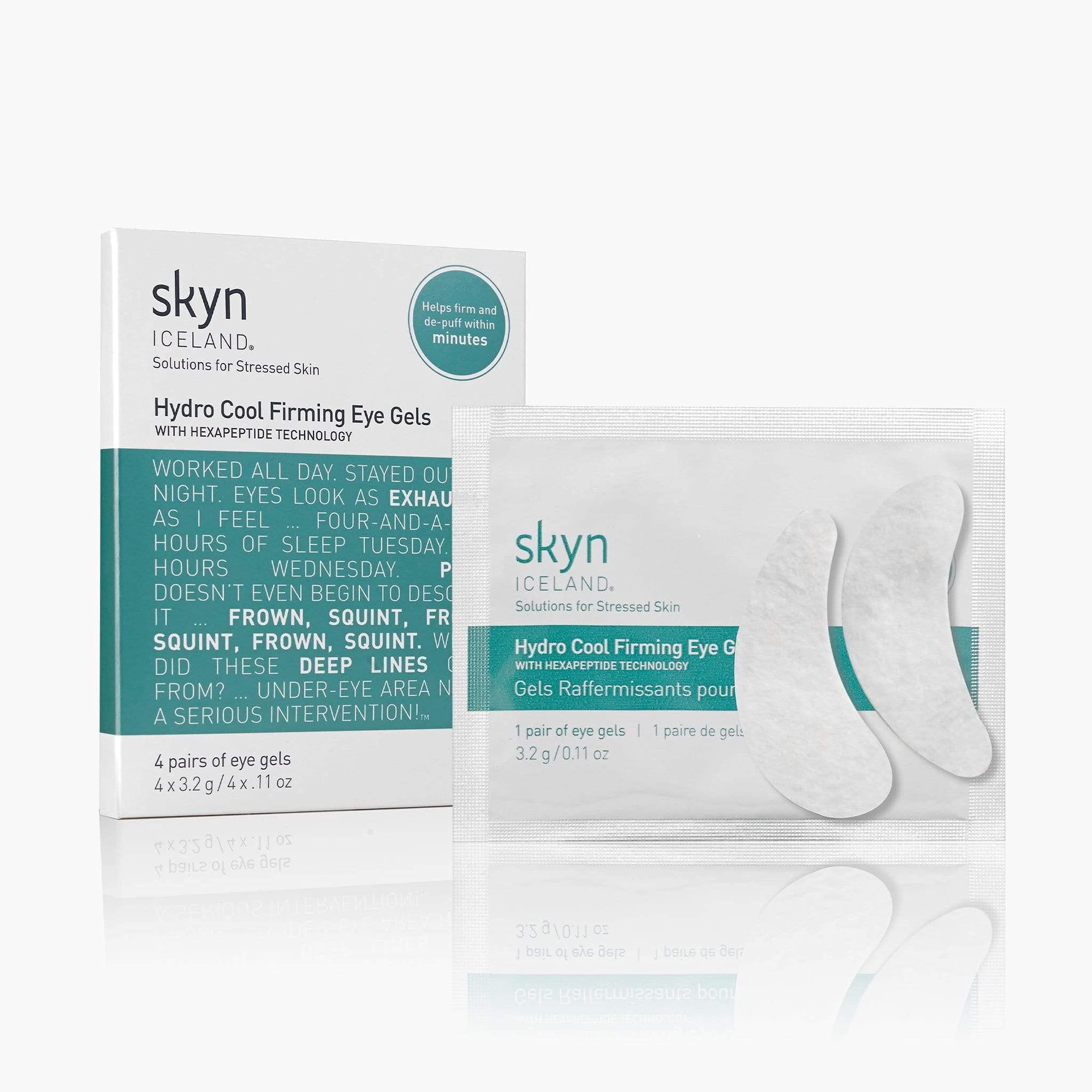 Parches De Gel Para Debajo De Los Ojos Skyn Iceland Hydro Cool Reafirmantes Eye Gels