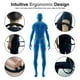 thumbnail image 2 of Masaje Trigger Point Cane Shraepe Body Deep Tissue Blue, 2 of 3
