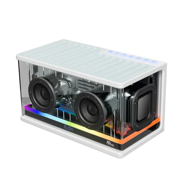 Parlante RK ROYAL KLUDGE SH100 Altavoz Bluetooth 40w Blanco