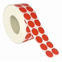 Ink & Paper - Etiquetas Rojo Autoadhesivas Circulares Colores 30 Mm 1000 Unidades