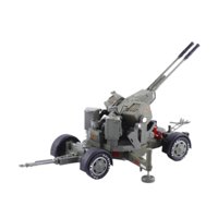 Magideal - Modelo De Tanque De Aleación 1/35, Colecciones De Cuerpo Fundido A Presión Simuladas Modelo De Aleación De Tanque Antiaéreo De Doble Cañón Para Adulto