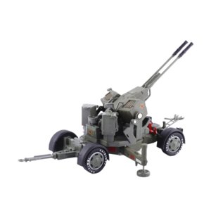 Magideal - Modelo De Tanque De Aleación 1/35, Colecciones De Cuerpo Fundido A Presión Simuladas Modelo De Aleación De Tanque Antiaéreo De Doble Cañón Para Adulto