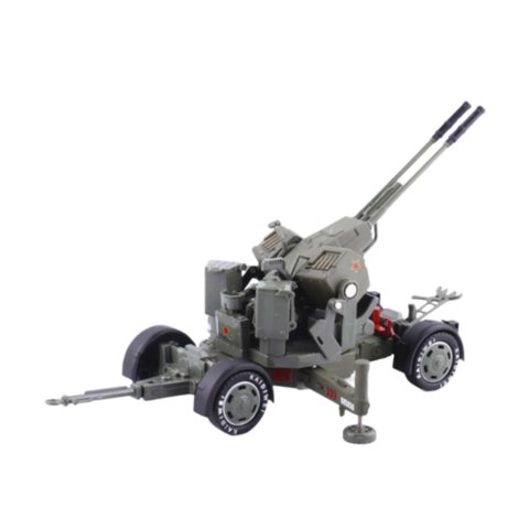 Magideal - Modelo De Tanque De Aleación 1/35, Colecciones De Cuerpo Fundido A Presión Simuladas Modelo De Aleación De Tanque Antiaéreo De Doble Cañón Para Adulto