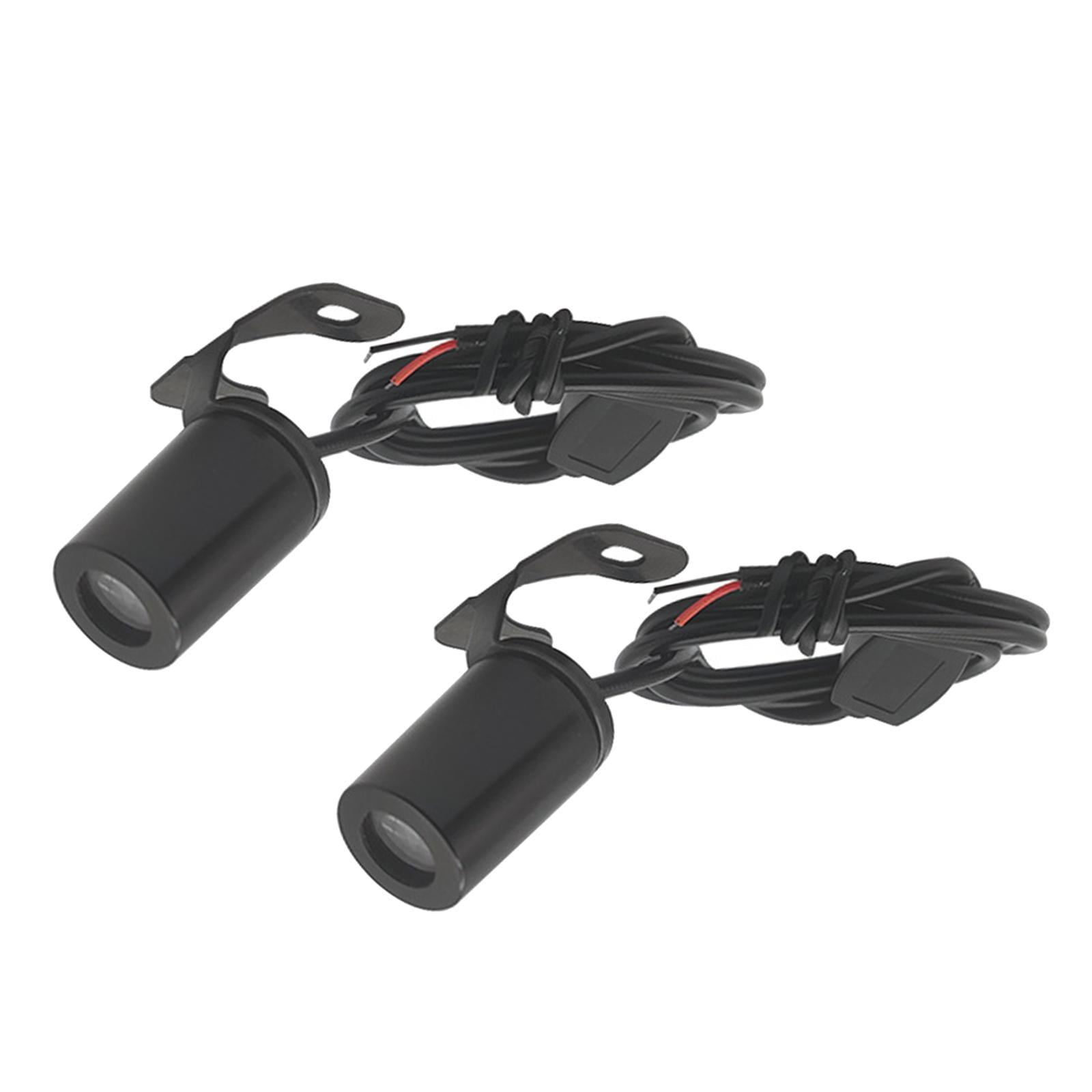 Bothyi - Kit De Luces De Proyección De Alas De Ángel Para Motocicleta Genéricas, Lámpara De Motocicleta, Luz Blanca