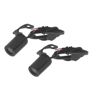 Bothyi - Kit De Luces De Proyección De Alas De Ángel Para Motocicleta Genéricas, Lámpara De Motocicleta, Luz Blanca