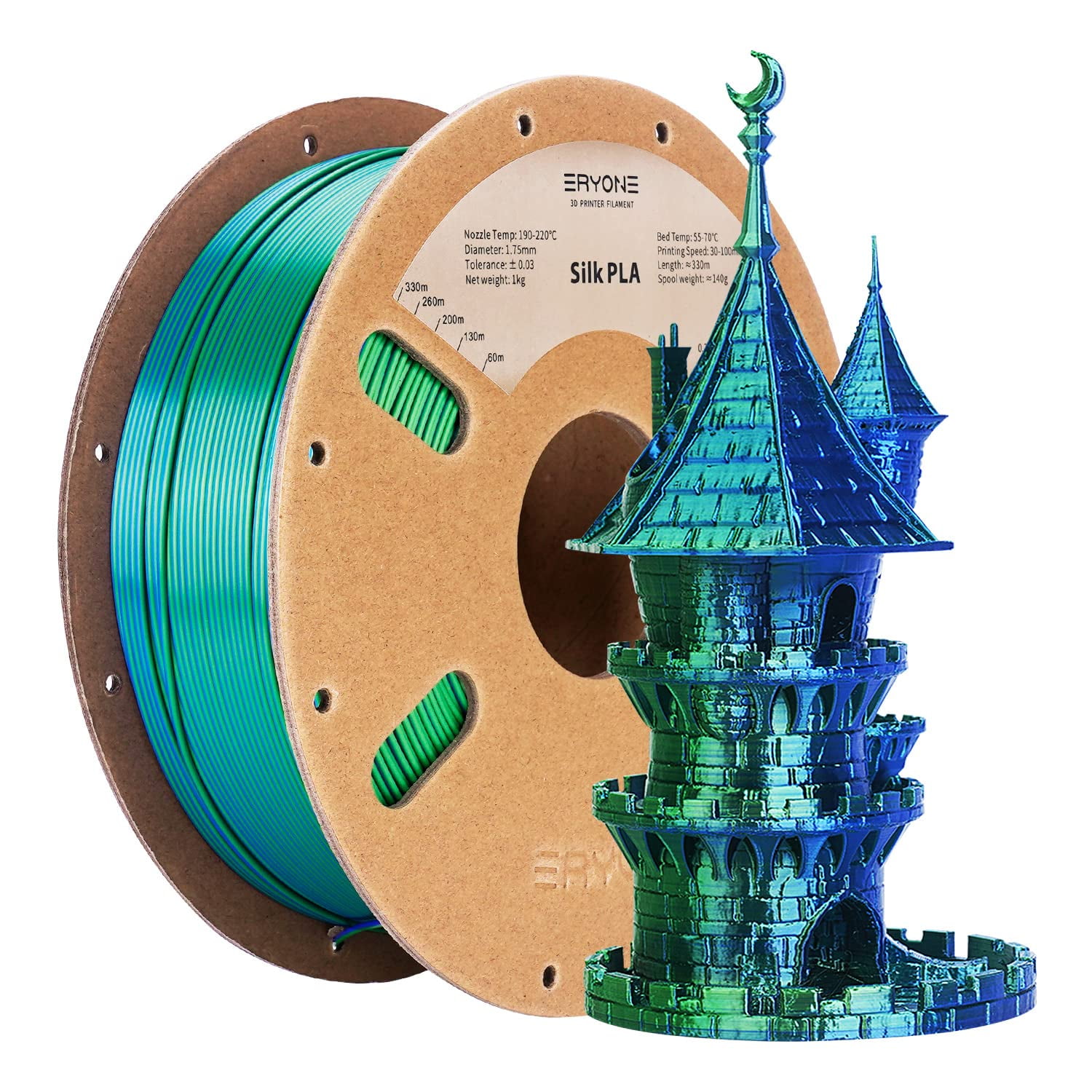Impresora 3d De Filamento Eryone Silk Dual Color Pla 1,75 Mm 1 Kg