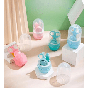 Set 4 Juego Kit Completo Manicura 4En1 Uñas Bebes Lau
