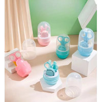 Genérico - Set 4 Juego Kit Completo Manicura 4En1 Uñas Bebes Lau