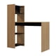thumbnail image 1 of Escritorio Biblioteca Burgos Color Negro Madera, 1 of 3